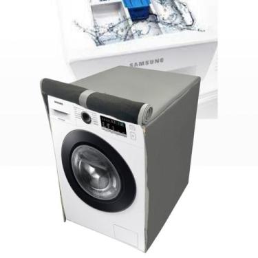 Imagem de Capa para lavadora samsung 11kg ww4000 impermeável - Clean Capas, Cinz
