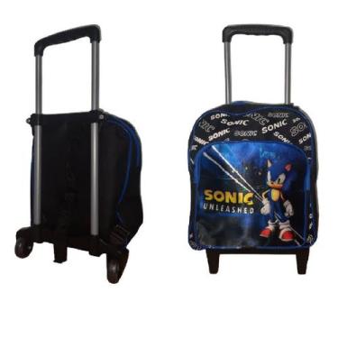 Imagem de Mochila Pré Escolar C/ Rodinhas Infantil para Menino e Menina Diversos