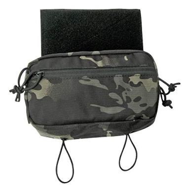 Imagem de FARMSOLDIER Bolsa tática de despejo, JPC CPC AVS bolsa colete com gancho e laço, bolsa de ferramentas tática para airsoft caça escaramuça esportes ao ar livre MCBK