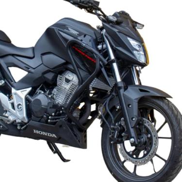 Imagem de PROTETOR DE CARENAGEM CB 300 F TWISTER 2023 EM DIANTE PRETO FOSCO CB300F