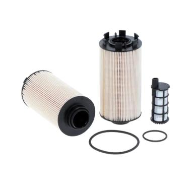 Imagem de Compass-Yang Kit de Filtro de Combustível Fk11000 Ff5847 e Ff5892 Compatível com Motor Detroit Diesel Dd13 Dd5 Freightliner B2 M2 106 Mt45, Motor Mercedes Benz Om936La, Substitui Donaldson P583764