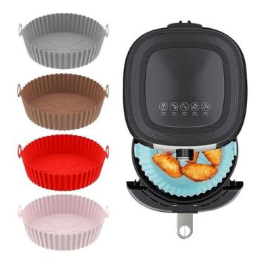 Imagem de Forro P/ Air Fryer De Silicone Reutilizável Antiaderente Nf - Não info