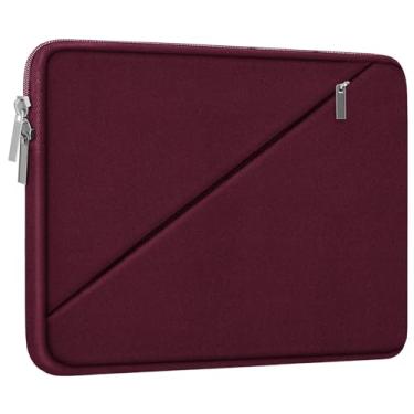 Imagem de Capa para laptop de 15,6 polegadas, bolsa de transporte para computador com bolso com zíper, capa protetora à prova de choque para laptop compatível com notebook Apple, HP, Dell, Acer, Asus, Lenovo,