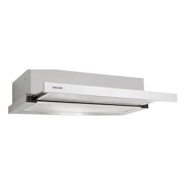Imagem de Depurador de Ar Suggar Slim de Embutir 80cm, Inox 110V, Eficiência e D