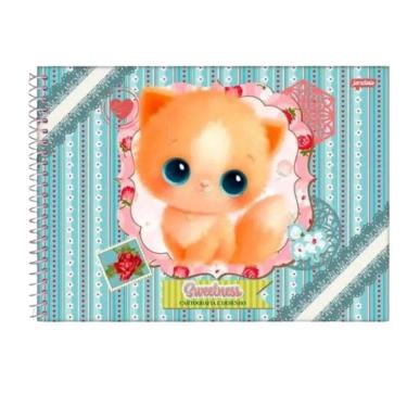 Imagem de Caderno Desenho 80 Folhas Sweetness Jandaia 9048