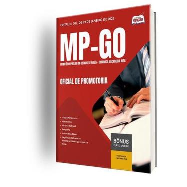 Imagem de Apostila MP-GO (Comarca Cachoeira Alta)  - Oficial de Promotoria - Apo