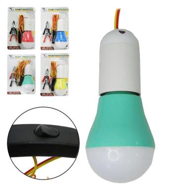 Imagem de Lampada Emergencia Automotiva Garras Para Bateria Led 5W 12V