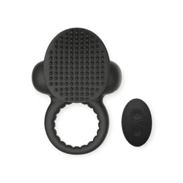 Imagem de Anel Peniano 10 Vibracoes Wireless Spell Colecao Lovetoys Black - Preto