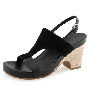 Imagem de Aerosoles Sandália feminina Mackenzie Wedge, Camurça preta, 35