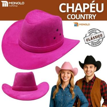 Imagem de Chapéu Country Feminino Masculino Festa Junina Caipira Rodeio Unissex 