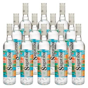 Imagem de Cachaça Cristalina Sagatiba 700ml 12 Unidades