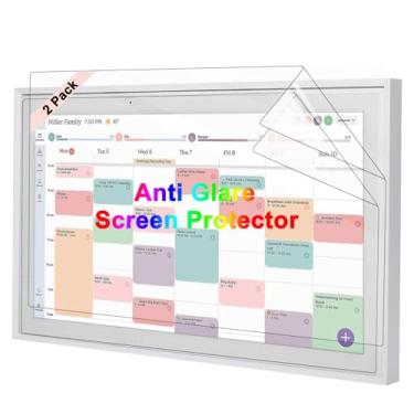 Imagem de Baoshim Pacote com 2 protetores de tela antirreflexo compatíveis com calendário de claraboia de 15 polegadas | Calendário antirreflexo, toque claro, película fosca, antirarranhões, antirreflexo