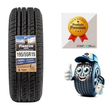 Imagem de Pneu Aro 15 - 195/55 R15 - Remould Pioneiro Com Inmetro E Garantia