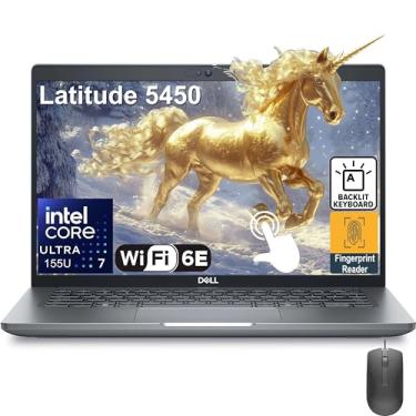 Imagem de Dell Notebook Empresarial Latitude 14 5450 Com Tela Sensível Ao Toque De 14", Processador Intel Ultra 7 155U (Beat I7-1355U), 32 Gb Ram Ddr5, Ssd Pcie 1 Tb, Wi-Fi 6E, Teclado Retroiluminado, Leitor