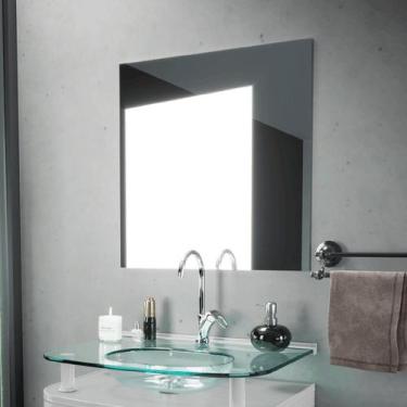 Imagem de Espelho Decorativo Quadrado 44x44cm - Cris Metal