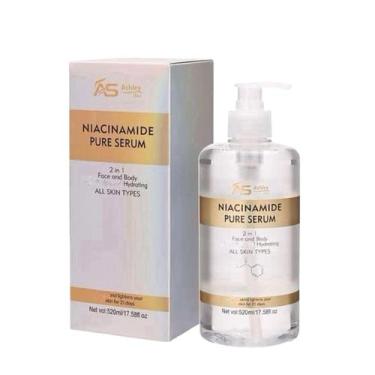 Imagem de Sérum Ashley Shine NIACINAMIDE Pure 520ml para rosto e corpo - Marca P