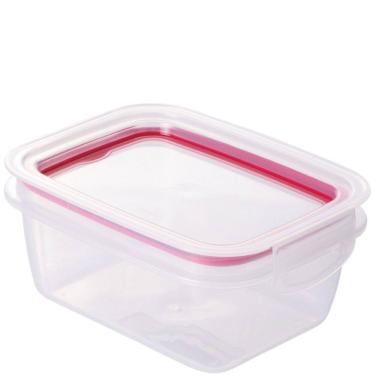 Imagem de Pote hermético Trava Mais 550ml vermelho Plasutil ref.9410