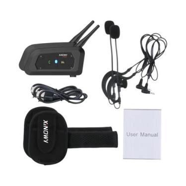 Imagem de XiNOWY V6C PRO Full Duplex 1200M Futebol 2 Árbitro Arbitragem Earhook 