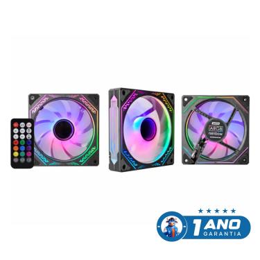 Imagem de KIT ARGB AATA INFINITY FAN 120*3PÇ + CONT REMOTO / SEM FITA