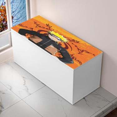 Imagem de Baú 100% MDF Infantil Organizador De Brinquedos De Personagens - Home 