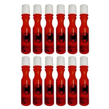 Imagem de Kit 12 Marcadores Industrial Vermelho 3mm