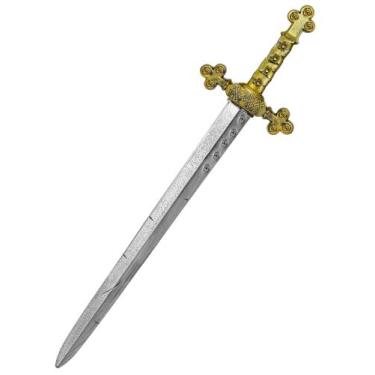 Imagem de Toy Sword Quescu Crusader Knight Medieval Warrior 71 cm