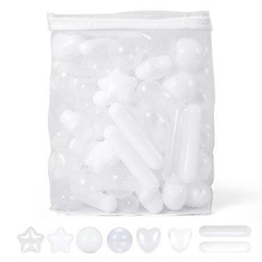 Imagem de Ball Pit Balls STARBOLO 150-200, pacote branco em formato misto