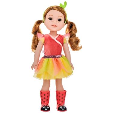 Imagem de Boneca American Girl WellieWishers Willa Versão 2021, para Crianças Acima de 6 Anos