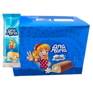 Imagem de Bolinho Ana Maria Baunilha 16x35g