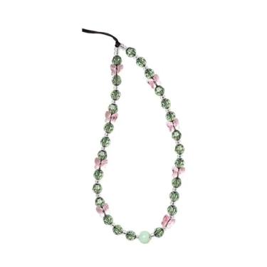 Imagem de Linda corrente de cordão com contas estéticas para bolsa, chaveiro, câmera, pingentes, One Size, Resina, resina