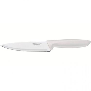 Imagem de Faca 6 Chef Tramontina Plenus Em Aço Inox Off White