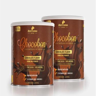 Imagem de Achocolatado infantil Chocobon vitaminado 2 unid. 200g - Bodyfarma Nut