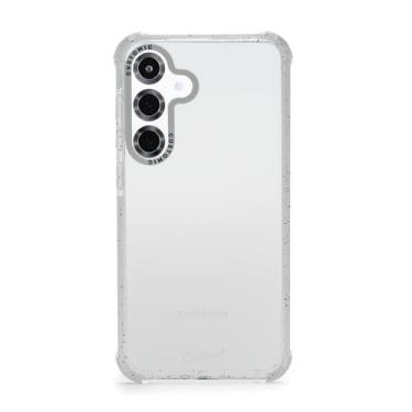 Imagem de Customic Capinha Case Capa para Celular Samsung Galaxy S25 Ultra, Impactor Space Anti Impacto Proteção Militar 4 metros contra quedas, Compatível Mag-Safe, Antiamarelamento, Transparente, Branco