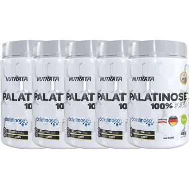 Imagem de Kit 5X Palatinose - 400g Natural - Nutrata-Masculino