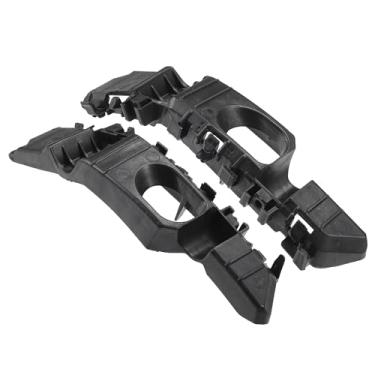 Imagem de INFINAUTO Suporte de para-choque, lado esquerdo e direito, suporte de retentor de para-choque dianteiro N° 86551N9000 para Hyundai Tucson 2022-2023 plástico ABS preto, 1 par