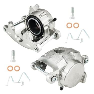Imagem de PHILTOP Pinça de freio dianteira esquerda compatível com 2011-2023 1500, 2009-2010 Ram 1500, 2007-2009 Aspen, Durango, conjunto de pinças de freio