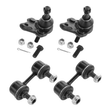 Imagem de TRQ Kit de suspensão dianteira compatível com Chevrolet Prizm 1998-2002 1996-1997 Geo 1996-2002 Toyota Corolla