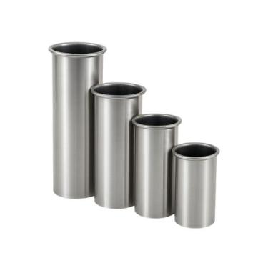 Imagem de Kit 4 Formas de Alumínio Cilíndrico N05 para Velas Artesanais - Global