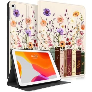Imagem de Wazzasoft Capa para iPad Pro 9.7, iPad 4ª/5ª, para iPad Air 1ª/2ª capa – Capa fólio inteligente fofa para mulheres e meninas (despertar/hibernar automaticamente) com suporte de lápis embutido para