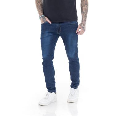 Imagem de Calça Super Skinny Premium Street Masculino - Azul-Masculino