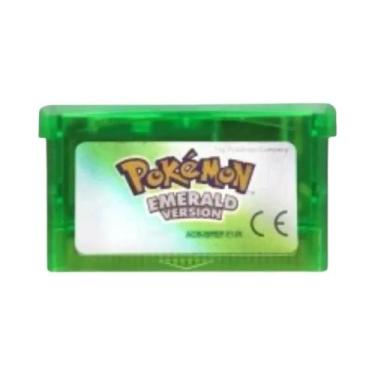 Imagem de Cartucho De Jogo Pokémon GBA 32 Bits, Jogos De Vídeo Emerald, Fire Red