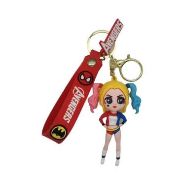 Imagem de Chaveiro De Anime Harley Quinn, Coringa, Batman, Marvel, Pingente Fofo