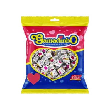 Imagem de Bala Dadinho Amendoim - Gamadinho Pacote 420g - Doce Sabor