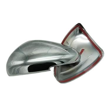 Imagem de Porta Lateral Asa Espelho Chrome Capa Traseira Vista Compatível Com Peugeot 301S 308S 408S 508S 2008