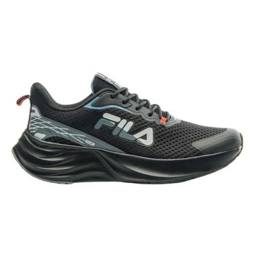 Imagem de Tênis Fila Masculino Racer Comet Corrida Preto/Coronet Blue/Coral F01R00118-6160 46