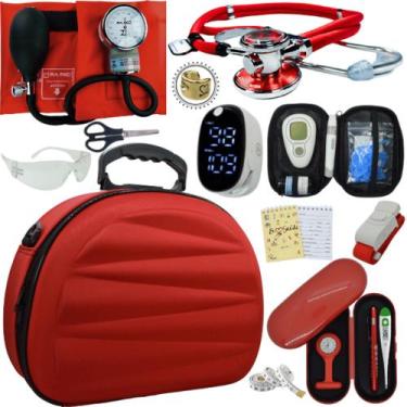 Imagem de Kit Enfermagem Maleta Medica Super Luxo Completa Promocao - Love Saude