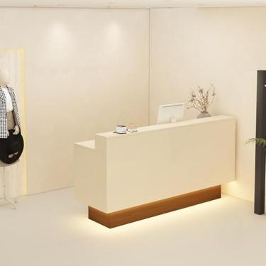 Imagem de Recepção de recepção, recepção pequena, balcão de varejo, recepção, balcão de recepção, balcão de recepção, balcão de recepção com balcão, mesa de recepção pequena, balcão de loja, recepção em pé