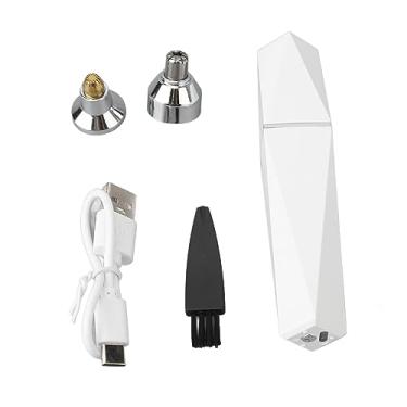 Imagem de Pilipane Mini removedor de cabelo, carregamento USB, seguro, portátil, pequeno, elétrico, feminino, aparador de pelos para rosto, nariz, sobrancelha, eficiente, compacto, recarregável, substituível