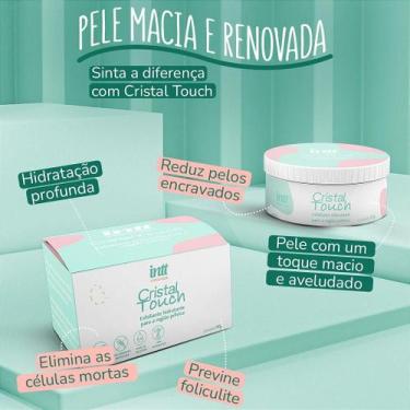 Imagem de Esfoliante Pélvico e Hidratante Corporal Cristal Touch 90g - Intt Cosm