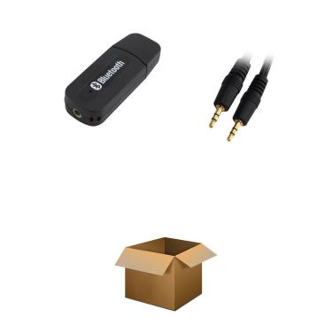 Imagem de Adaptador Bluetooth Receptor Wireless Usb Musica Carro P2